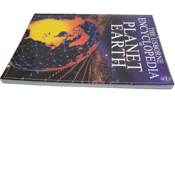 Usborne Encyclopedia of Planet Earth Scholastic Softcover Geography Science - Picture 8 of 11
